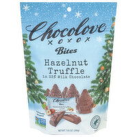 Chocolove Hazelnut Truffle, Bites, in 33% Milk Chocolate - 7.05 Ounce 