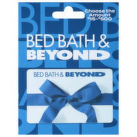 Bed Bath & Beyond Gift Card, $15 - $500 - 1 Each 