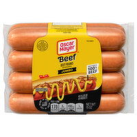 Oscar Mayer Beef Franks, Beef, Jumbo - 15 Ounce 