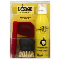 LODGE Care Kit, Seasoned Cast Iron - 1 Each 