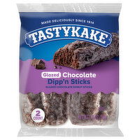 Tastykake Dipp'n Sticks, Chocolate, Glazed - 2 Each 