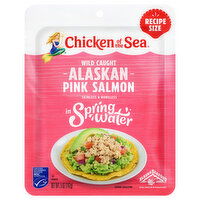 Chicken of the Sea Pink Salmon, Alaskan, Skinless & Boneless, Wild Caught, Recipe Size