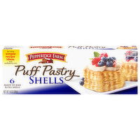 Pepperidge Farm Puff Pastry, Shells - 6 Each 