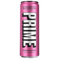 Prime Energy Drink, Strawberry Watermelon - 12 Fluid ounce 