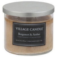 Village Candle Candle, Bergamot & Amber - 14 Ounce 