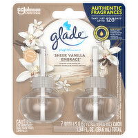 Glade Scented Oil Refills, Sheer Vanilla Embrace - 2 Each 