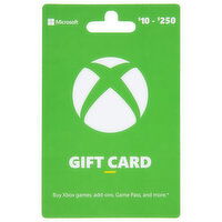 Microsoft Gift Card, $10-$250