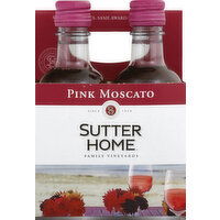 Sutter Home Pink Moscato - 4 Each 