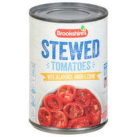 Brookshire's Stewed Tomatoes, With Jalapenos, Onion & Cumin - 14.5 Ounce 