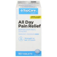 TopCare All Day Pain Relief, 220 mg, Tablets - 90 Each 