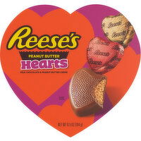 Reese's Milk Chocolate, Peanut Butter Creme, Hearts - 6.5 Ounce 