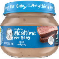 Gerber Beef and Gravy - 2.5 Ounce 