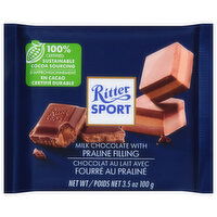 Ritter Sport Milk Chocolate - 3.5 Ounce 