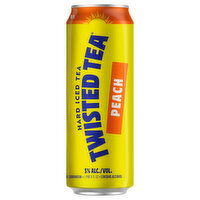 Twisted Tea Hard Iced Tea, Peach - 24 Fluid ounce 