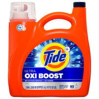 Tide + Ultra Oxi Boost Detergent - 117 Fluid Ounce