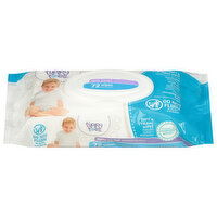 Tippy Toes Wipes, Soft & Strong, Lightly Scented