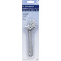 Helping Hand Adjustable Wrench, 6 Inch - 1 Each 