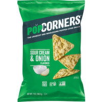 PopCorners Popped-Corn Snack, Sour Cream & Onion - 7 Ounce 