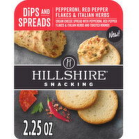 Hillshire Snacking Dips and Spreads Pepperoni, Red Pepper Flakes & Italian Herbs - 2.25 Ounce
