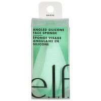 e.l.f. Face Sponge, Silicone, Angled - 1 Each 