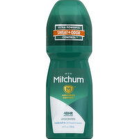 Mitchum Anti-Perspirant & Deodorant, Men, Invisible Roll-On, Unscented - 3.4 Ounce 