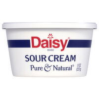 Daisy Sour Cream, Pure & Natural - 8 Ounce 