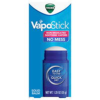 Vicks Solid Balm, Soothing Vapors, Non-Medicated, No Mess - 1.25 Ounce 