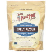 Bob's Red Mill Spelt Flour, Stone Ground, Whole Grain - 22 Ounce 