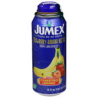 Jumex Nectar, from Concentrate, Strawberry-Banana - 16 Fluid ounce 