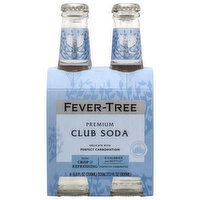 Fever-Tree Club Soda, Premium - 4 Each 