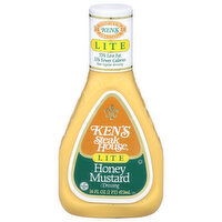 Ken's Steak House Lite Honey Mustard Dressing - 16 Fluid Ounce