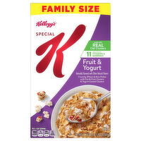 Special K Cereal, Fruit & Yogurt, Family Size - 17.9 Ounce 