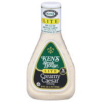 Ken's Steak House Lite Gluten Free Creamy Caesar Dressing - 16 Fluid Ounce