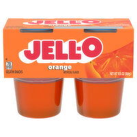 Jell-O Gelatin Snacks, Orange - 13.5 Ounce 