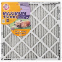 Arm & Hammer Air Filter, Plus Odor Reduction, Allergen, MERV 11 - 1 Each 