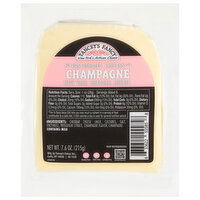 Yancey's Fancy Cheese, New York Cheddar, Champagne - 7.6 Ounce 