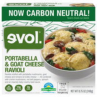 Evol. Ravioli, Portabella & Goat Cheese - 8.75 Ounce 