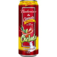 Budweiser Beer, Chelada, Picante - 25 Ounce 