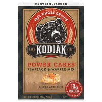 Kodiak Flapjack & Waffle Mix, Chocolate Chip, Protein-Packed