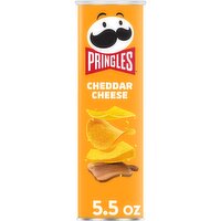 Pringles Potato Crisps Chips, Cheddar Cheese - 5.5 Ounce