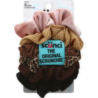 Scunci Scrunchies - 6 Each