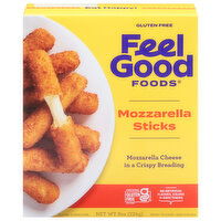 Feel Good Foods Mozzarella Sticks, Gluten Free - 8 Ounce 