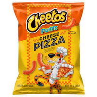 Cheetos Cheese Flavored Snacks, Cheese Pizza, Puffs - 2.5 Ounce 