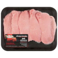 Fresh Pork Chops, Thin, Boneless - 1.19 Pound 