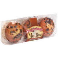 Otis Spunkmeyer Muffins, Chocolate Chip - 12 Ounce 