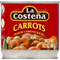 La Costena Carrots, Pickled, Sliced - 14.1 Ounce 