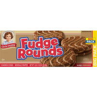 Little Debbie Sandwich Cookies, Fudge Rounds, Big Pack - 12 Each 