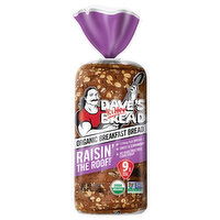 Dave's Killer Bread Bread, Breakfast, Organic, Raisin' the Roof - 18 Ounce 