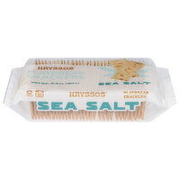 Kryssos Flatbread Crackers, Sea Salt - 6.5 Ounce 