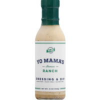 Yo Mama's Dressing & Dip, American, Ranch - 13 Ounce 